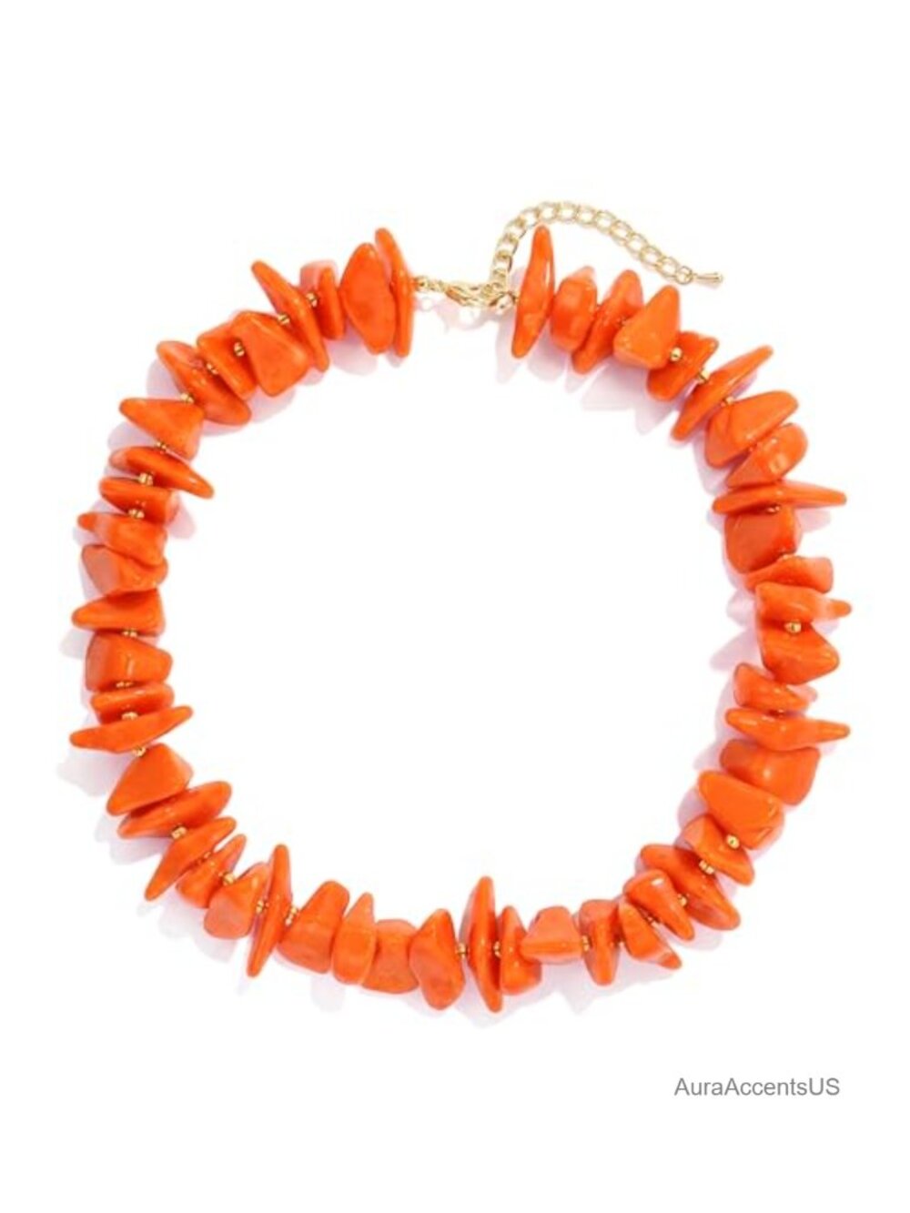 Chunky Acrylic Beaded Heart Statement Necklace for Women - Puff Boho Y2K Choker